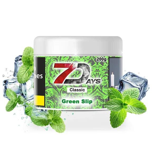 7Days Shisha Tabak - Green Slip 200g