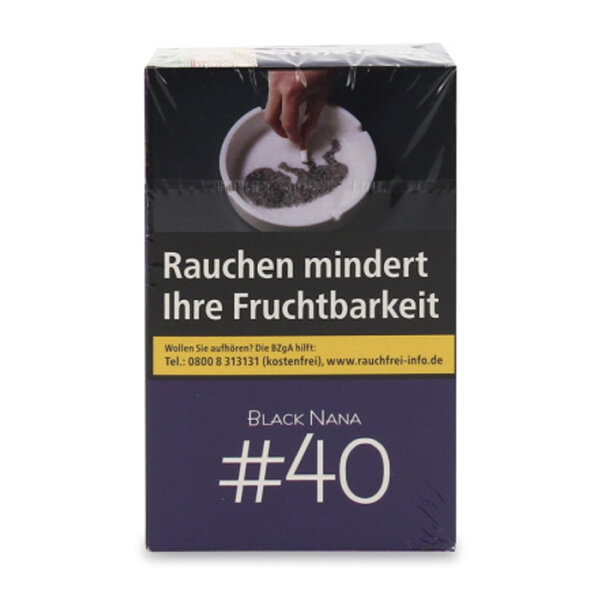 Nameless Shisha Tabak 20g - #40 Black Nana