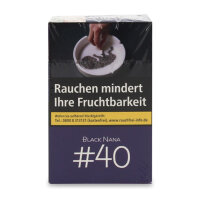 Nameless Shisha Tabak 20g - #40 Black Nana