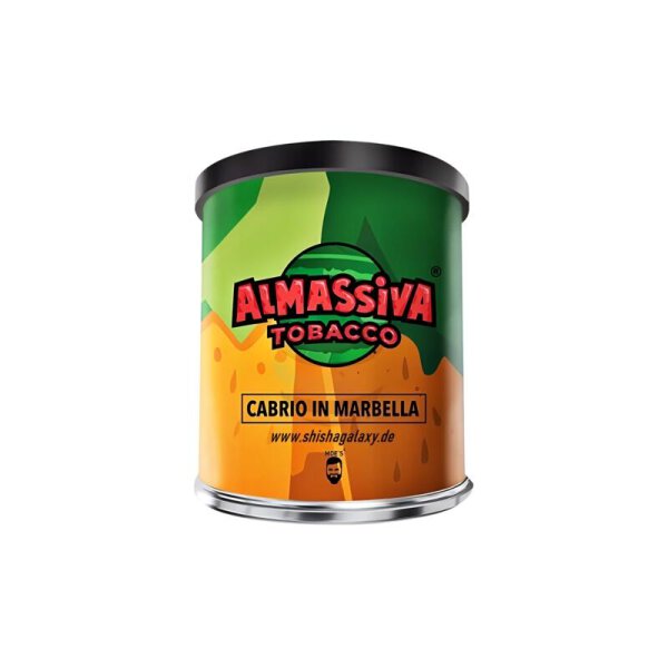 Al Massiva Shisha Tabak 200g - Cabrio in Marbella – Produktansicht 2