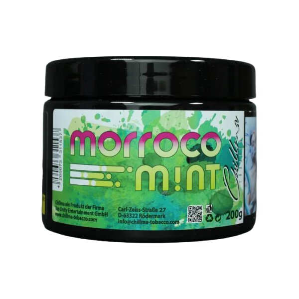 Chillma Shisha Tabak 200g - Morroco Mint