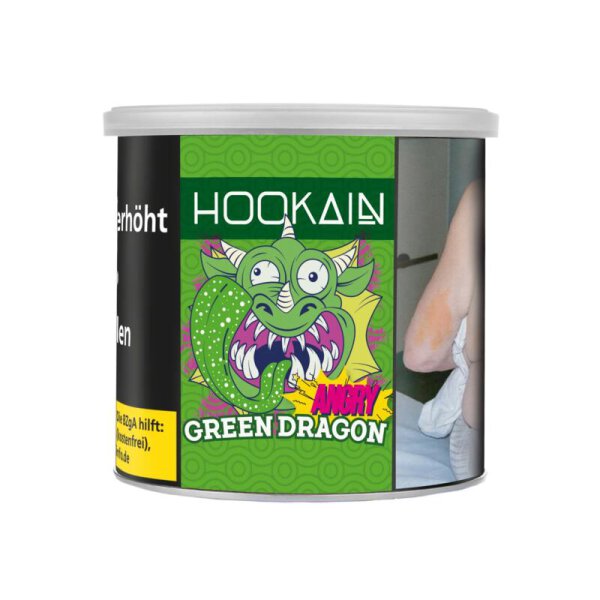 Hookain Shisha Tabak 200g - Angry Green Dragon