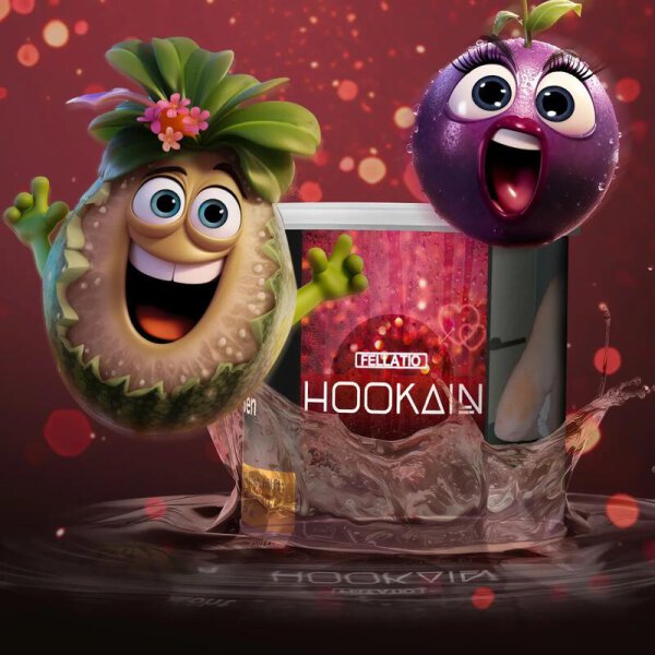 Hookain Shisha Tabak 200g - Fellatio – Produktansicht 2