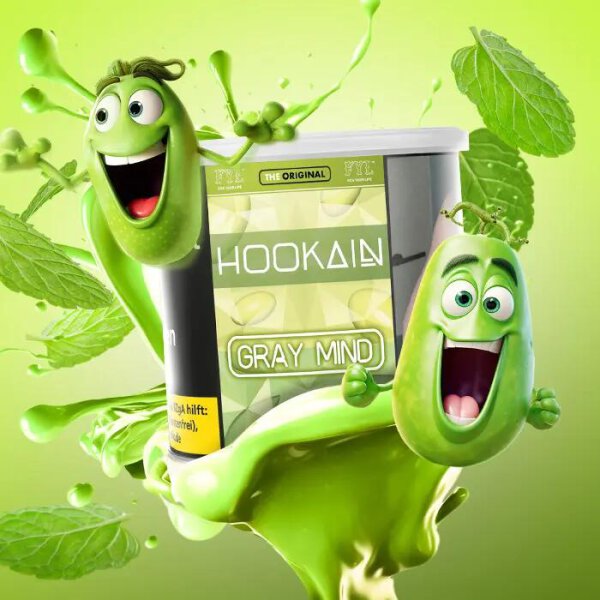 Hookain Shisha Tabak 200g - Gray Mind – Produktansicht 2