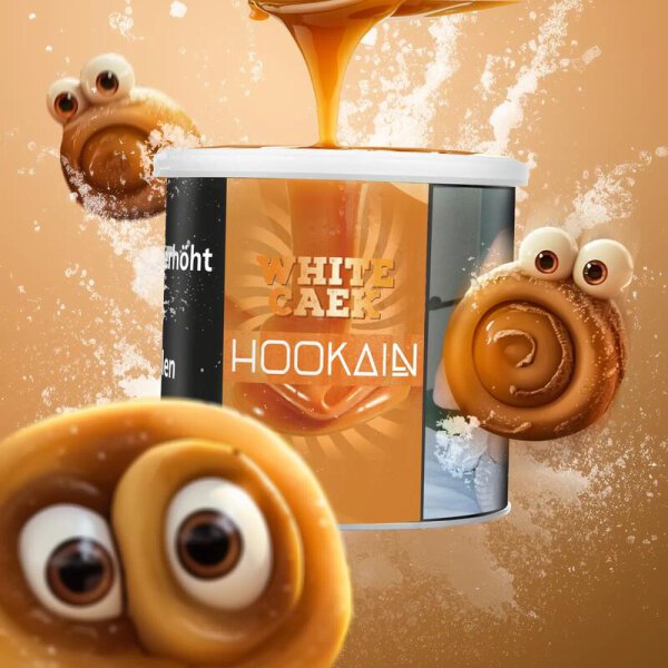 Hookain Shisha Tabak 200g - White Caek – Produktansicht 2