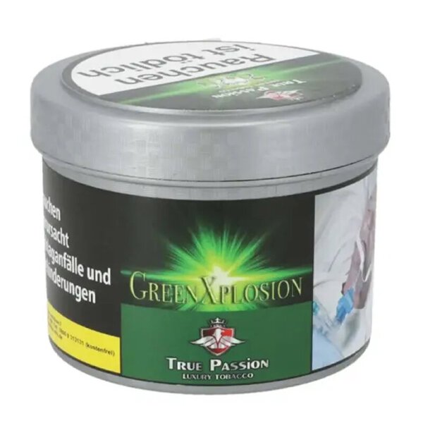 True Passion Shisha Tabak 200g - Green Xplosion