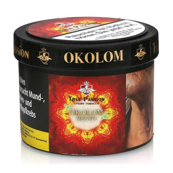 True Passion Shisha Tabak 200g - Okolom Mento