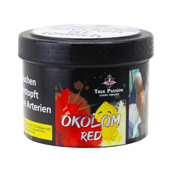 True Passion Shisha Tabak 200g - Okolom Red