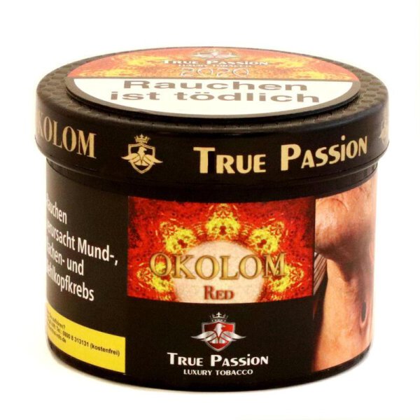 True Passion Shisha Tabak 200g - Okolom Red – Produktansicht 2