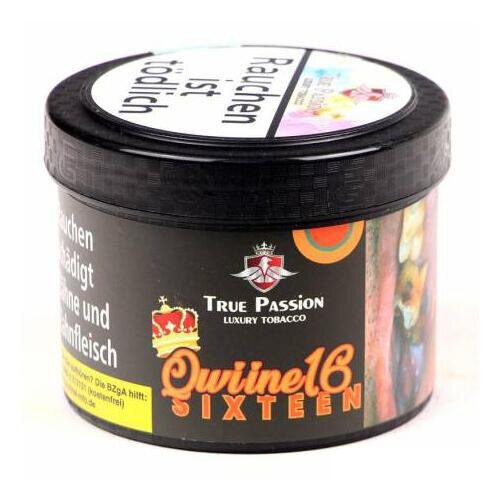 True Passion Shisha Tabak 200g - Qwiine Sixteen Neu!