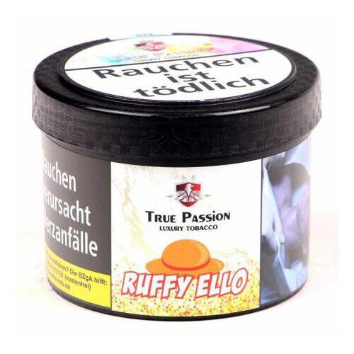 True Passion Shisha Tabak 200g - Ruffy Ello Neu!