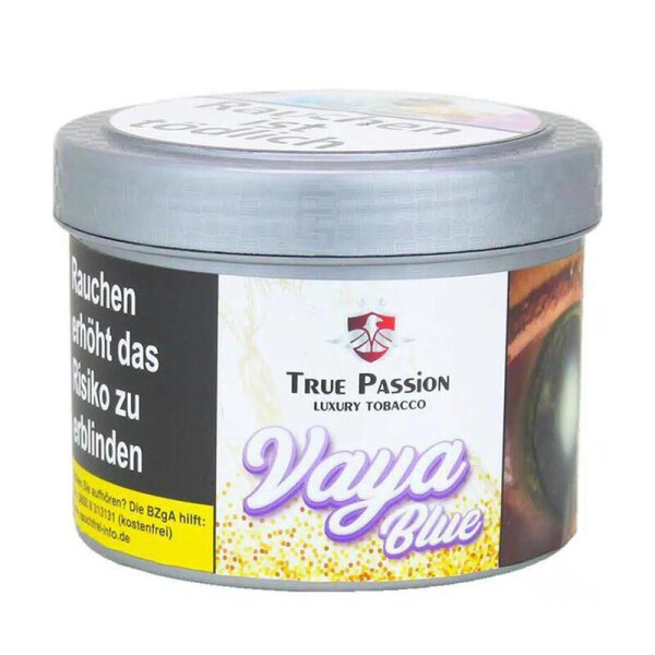 True Passion Shisha Tabak 200g - Vaya Blue
