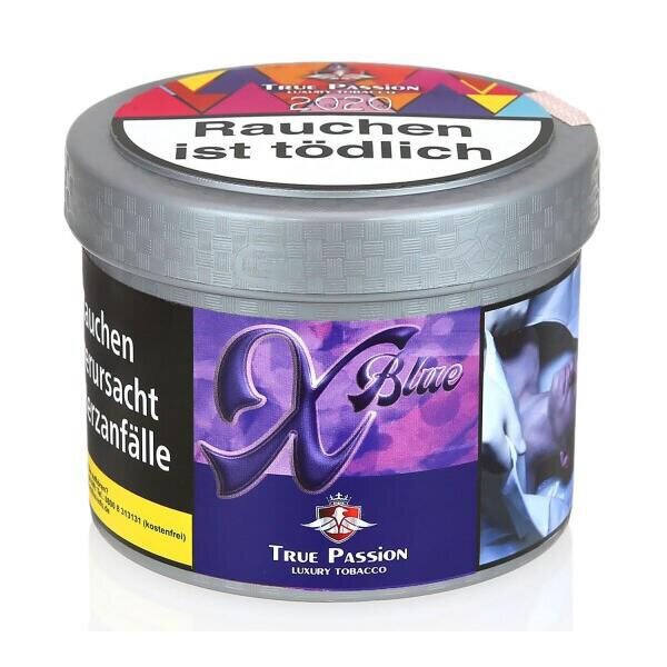 True Passion Shisha Tabak 200g - Blue X