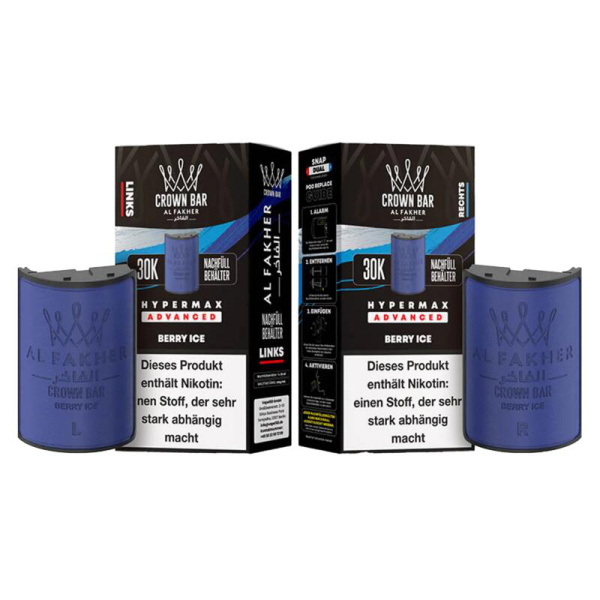 Al Fakher 30k Hypermax KIT Berry Ice