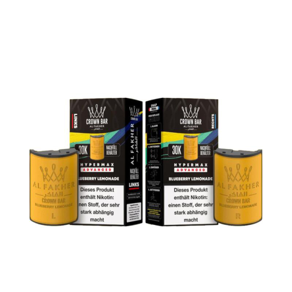 Al Fakher 30k Hypermax KIT Blueberry Lemonade