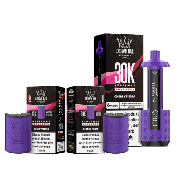 Al Fakher 30k Hypermax KIT Cherry Fiesta