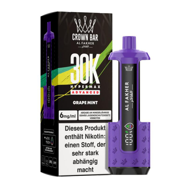 Al Fakher 30k Hypermax KIT Grape Mint