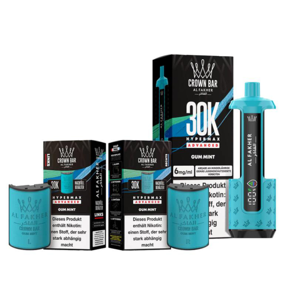 Al Fakher 30k Hypermax KIT Gum Mint