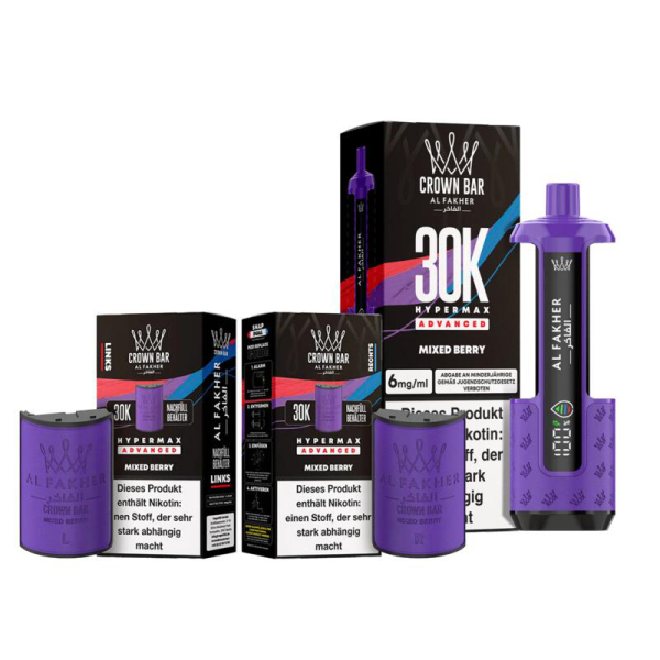 Al Fakher 30k Hypermax KIT Mixed Berry