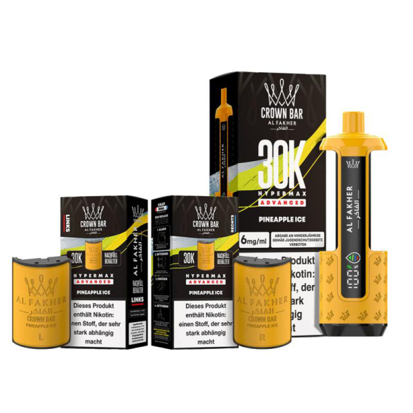 Al Fakher 30k Hypermax KIT Pineapple Ice