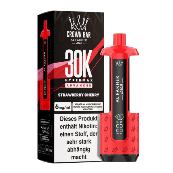 Al Fakher 30k Hypermax KIT Strawberry Cherry