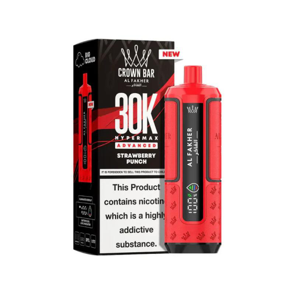 Al Fakher 30k Hypermax KIT Strawberry Punch