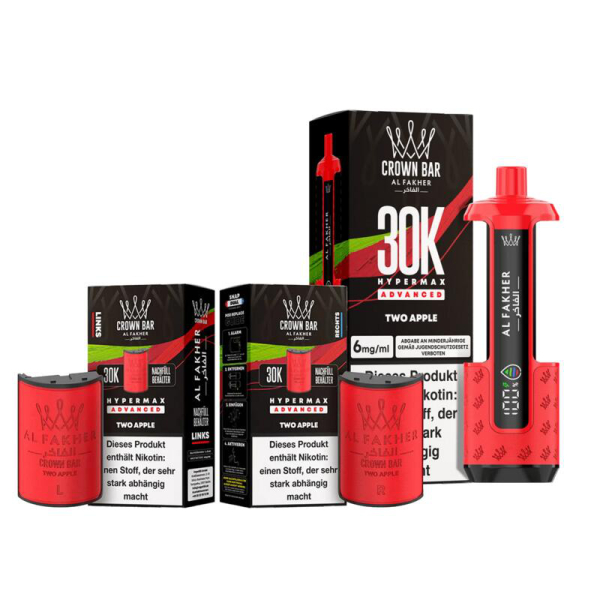 Al Fakher 30k Hypermax KIT Two Apple