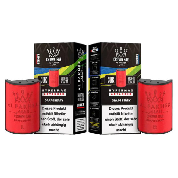 Al Fakher 30k Hypermax POD Grape Berry