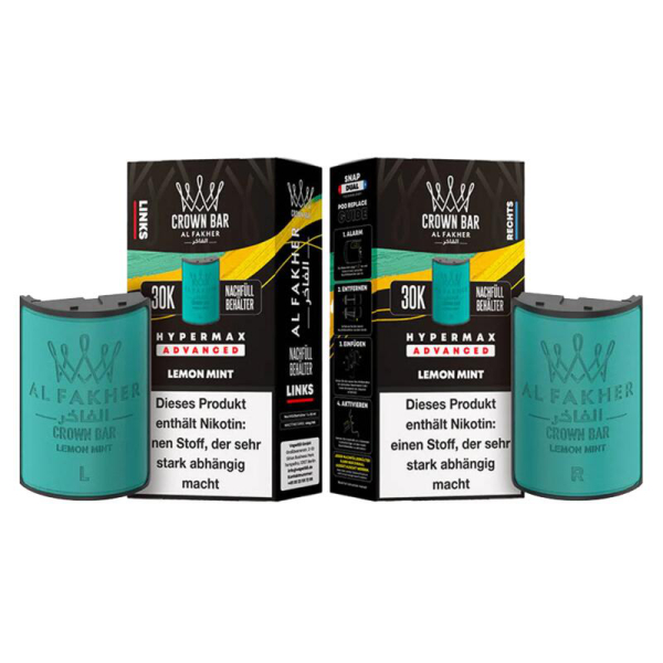 Al Fakher 30k Hypermax POD Lemon Mint