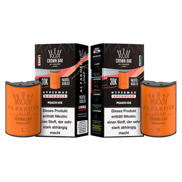 Al Fakher 30k Hypermax POD Peach Ice