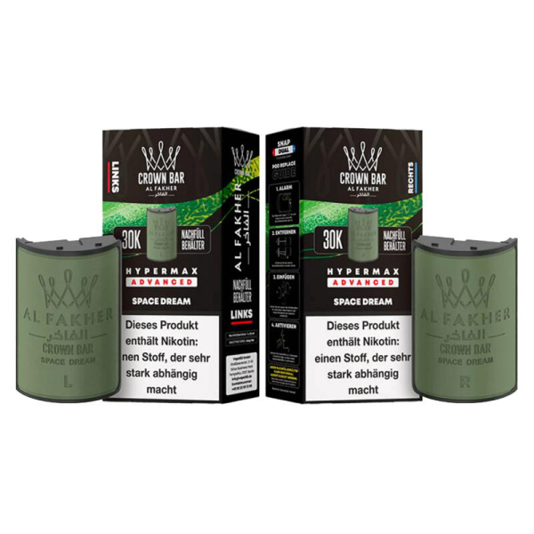Al Fakher 30k Hypermax POD Space Dream