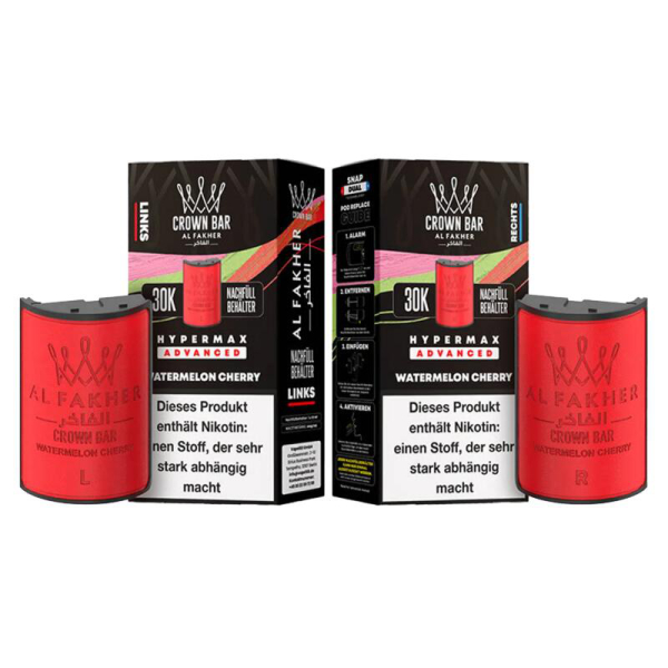 Al Fakher 30k Hypermax POD Watermelon Cherry