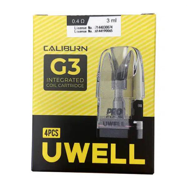 Uwell Caliburn G3 Pod - 0,4 Ohm 4er Pack
