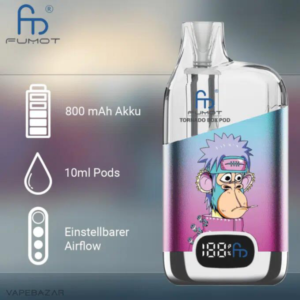 RandM Tornado Box Pod 12000 – Blue Pink