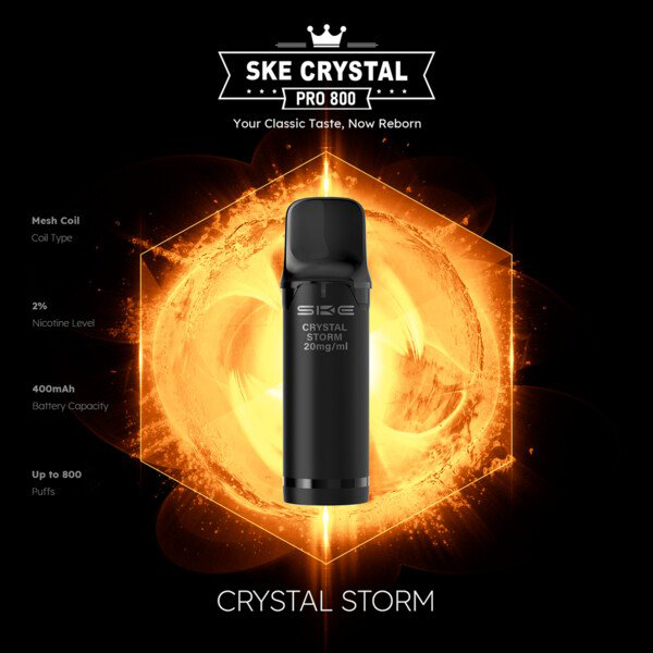 Crystal SKE Pro 800 Pod System Crystal Storm