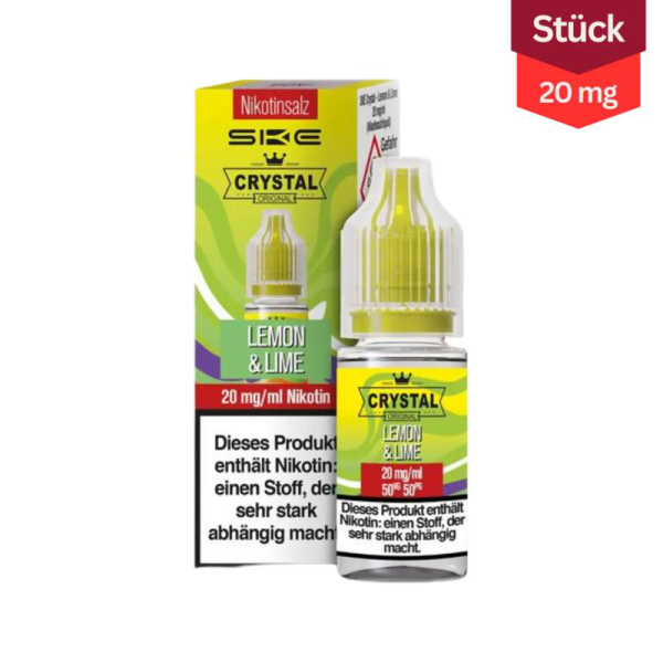 SKE Crystal Liquid 20mg/ml Lemon Lime