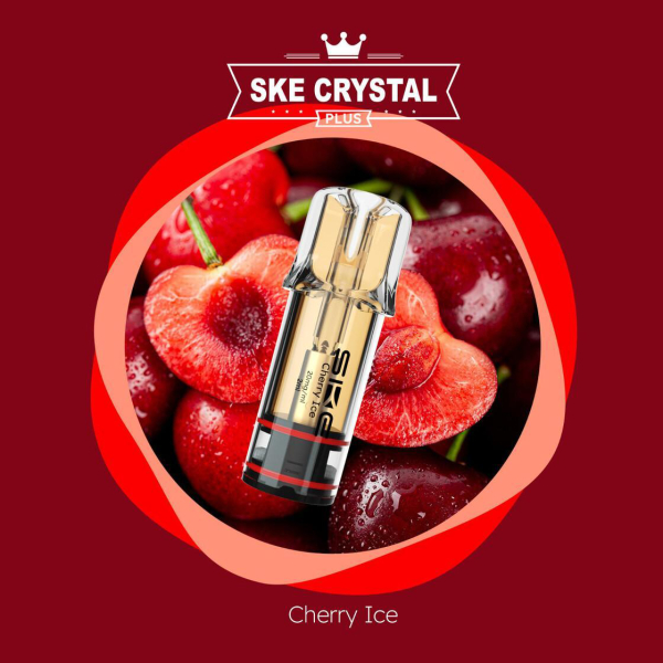 SKE Crystal Bar Plus Pod Cherry Ice