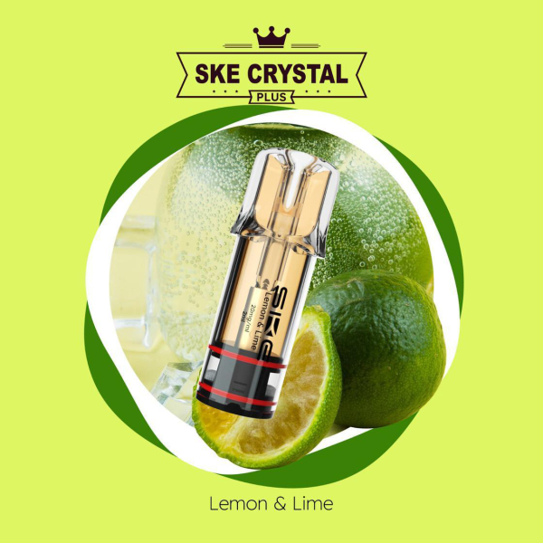 SKE Crystal Bar Plus Pod Lemon & Lime