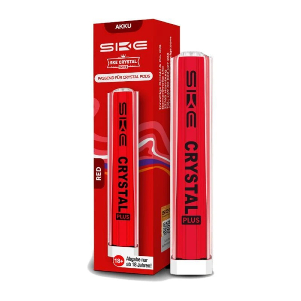 SKE Crystal Plus Kit 400 mAh Red