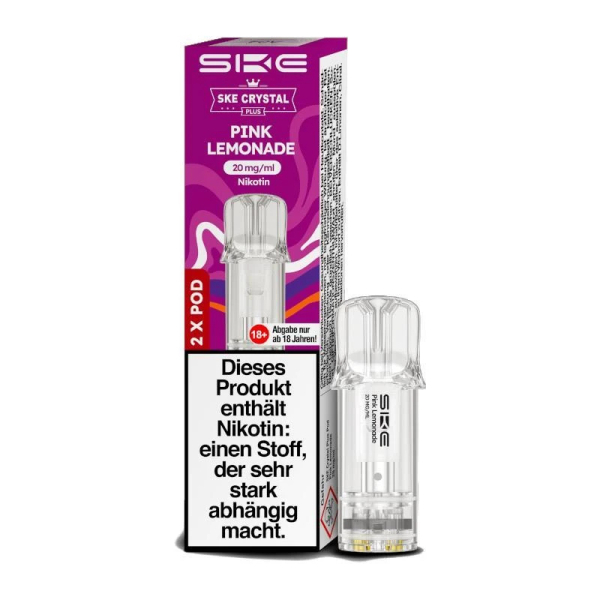 SKE Crystal Plus Pod Pink Lemonade