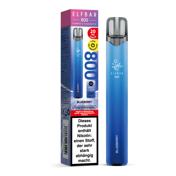 ELFBAR 800 - Blueberry 20mg