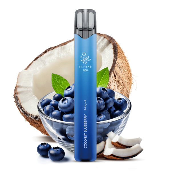 ELFBAR 800 - Coconut Blueberry 20mg – Produktansicht 2