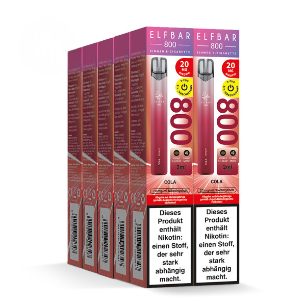 ELFBAR 800 - Cola 20mg – Produktansicht 3