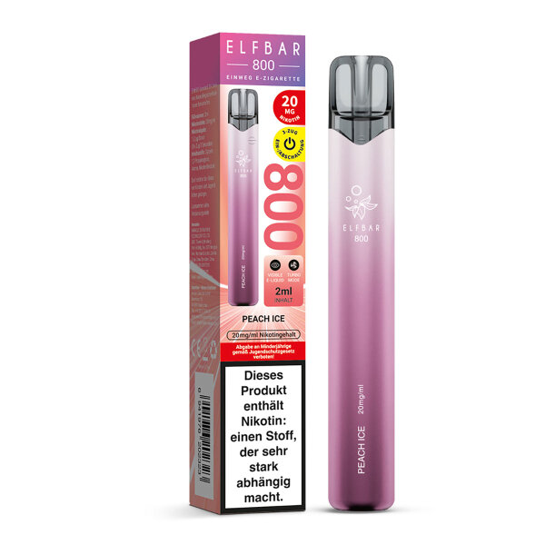 ELFBAR 800 - Peach Ice 20mg