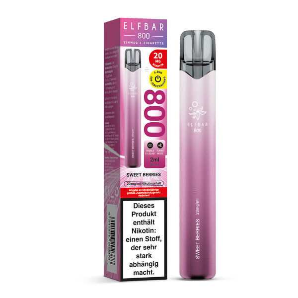 ELFBAR 800 - Sweet Berries 20mg