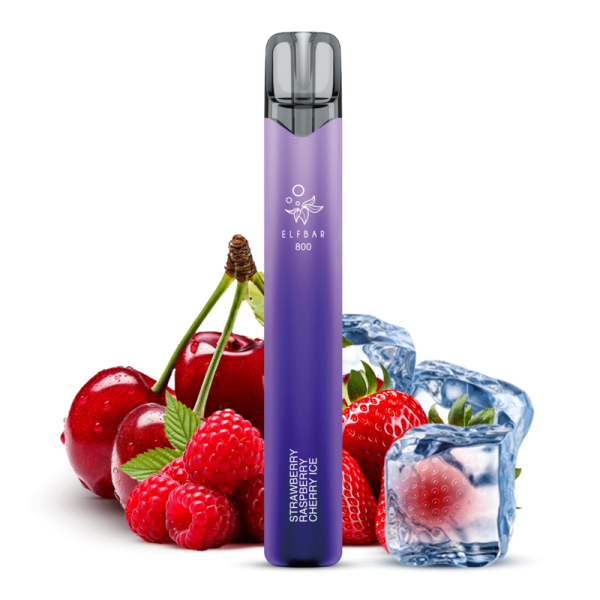 ELFBAR 800 - Strawberry Raspberry Cherry Ice 20mg – Produktansicht 2