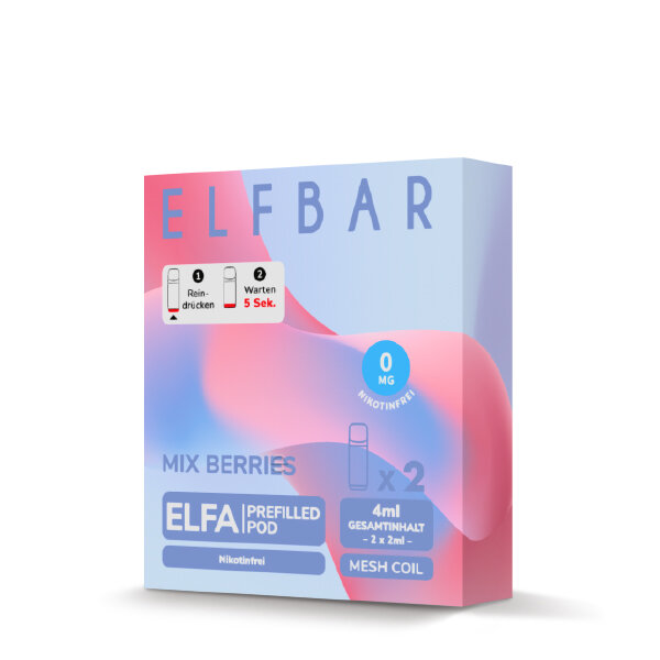 ELFBAR ELFA Prefilled POD Mix Berries 0mg