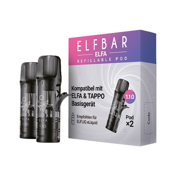 ELFBAR ELFA Refillable Pod 1,1 Ohm