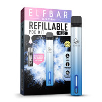 ELFBAR ELFA TURBO Refillable Aurora Cyan 0,8 Ohm