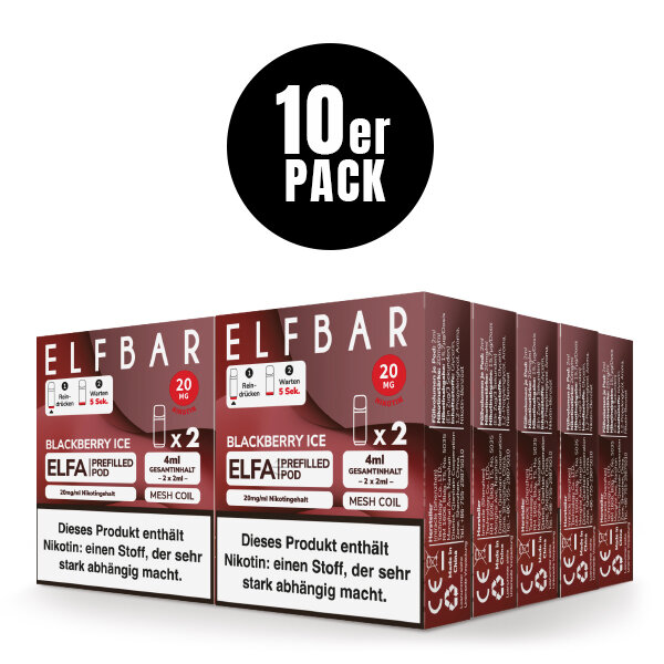 ELFBAR ELFA POD Blackberry Ice 20mg